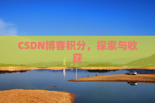 CSDN博客积分,探索与收获